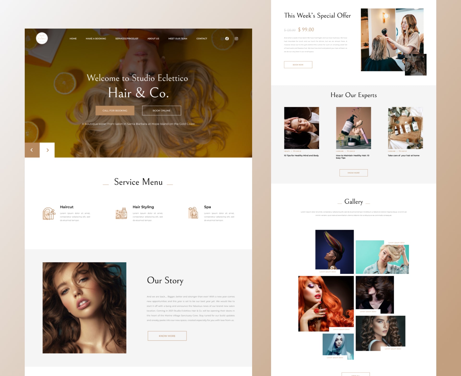 Web UI design example 13
